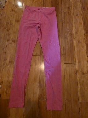 wonder nation Solid Pink Kids Stretch Leggings